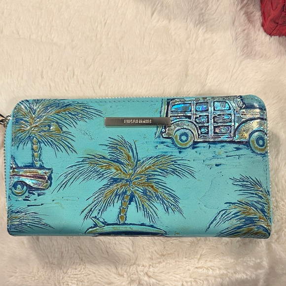 NWT Brahmin Siri Tropic Blue Copa Cabana - Picture 1 of 3